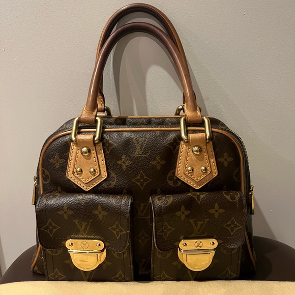 Authentic Louis Vuitton Manhattan Pm - Picture 1 of 12